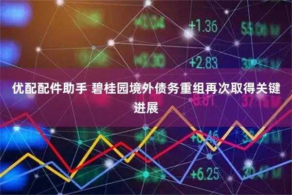 优配配件助手 碧桂园境外债务重组再次取得关键进展